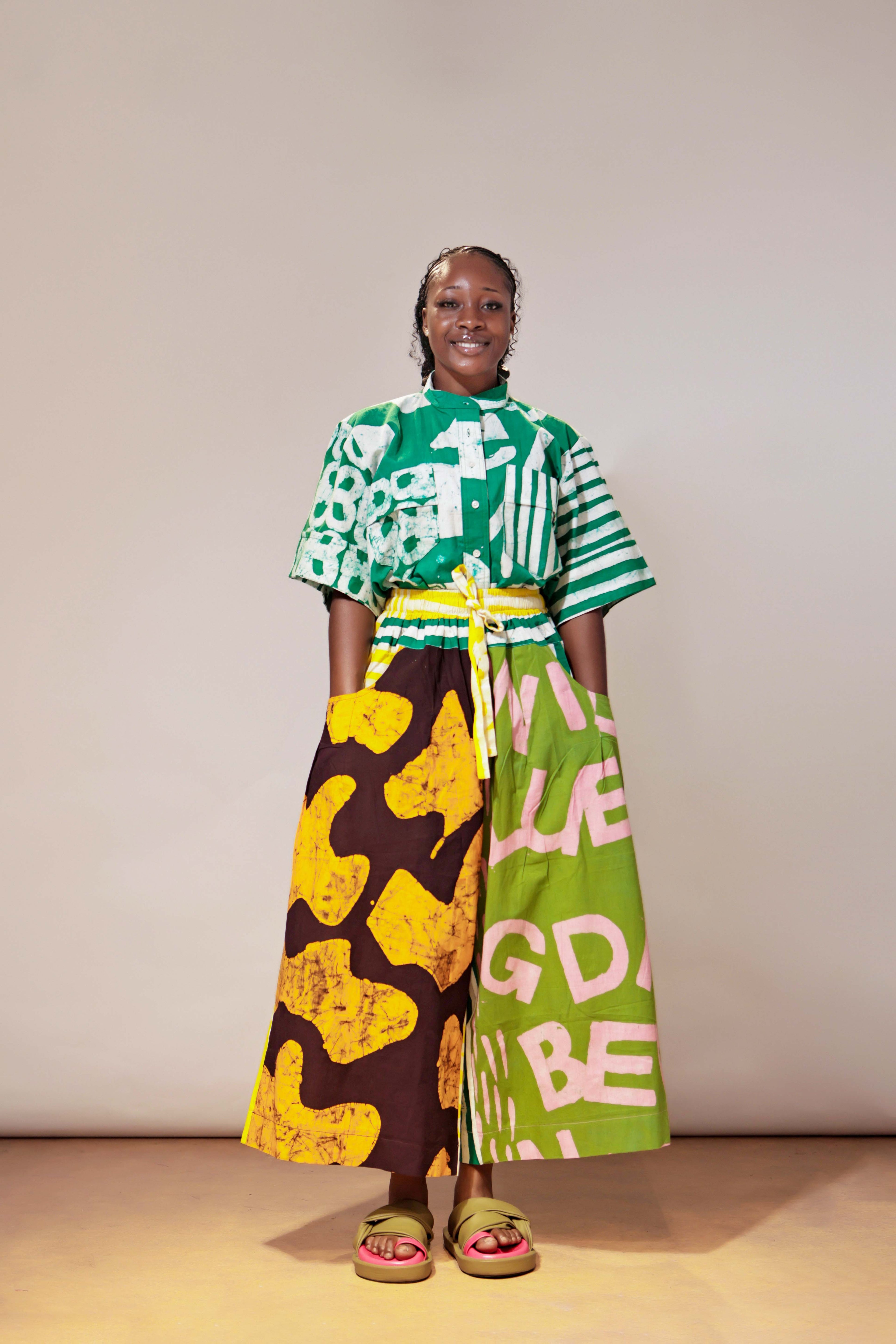 The mix Colour Kembe wild leg Culotte