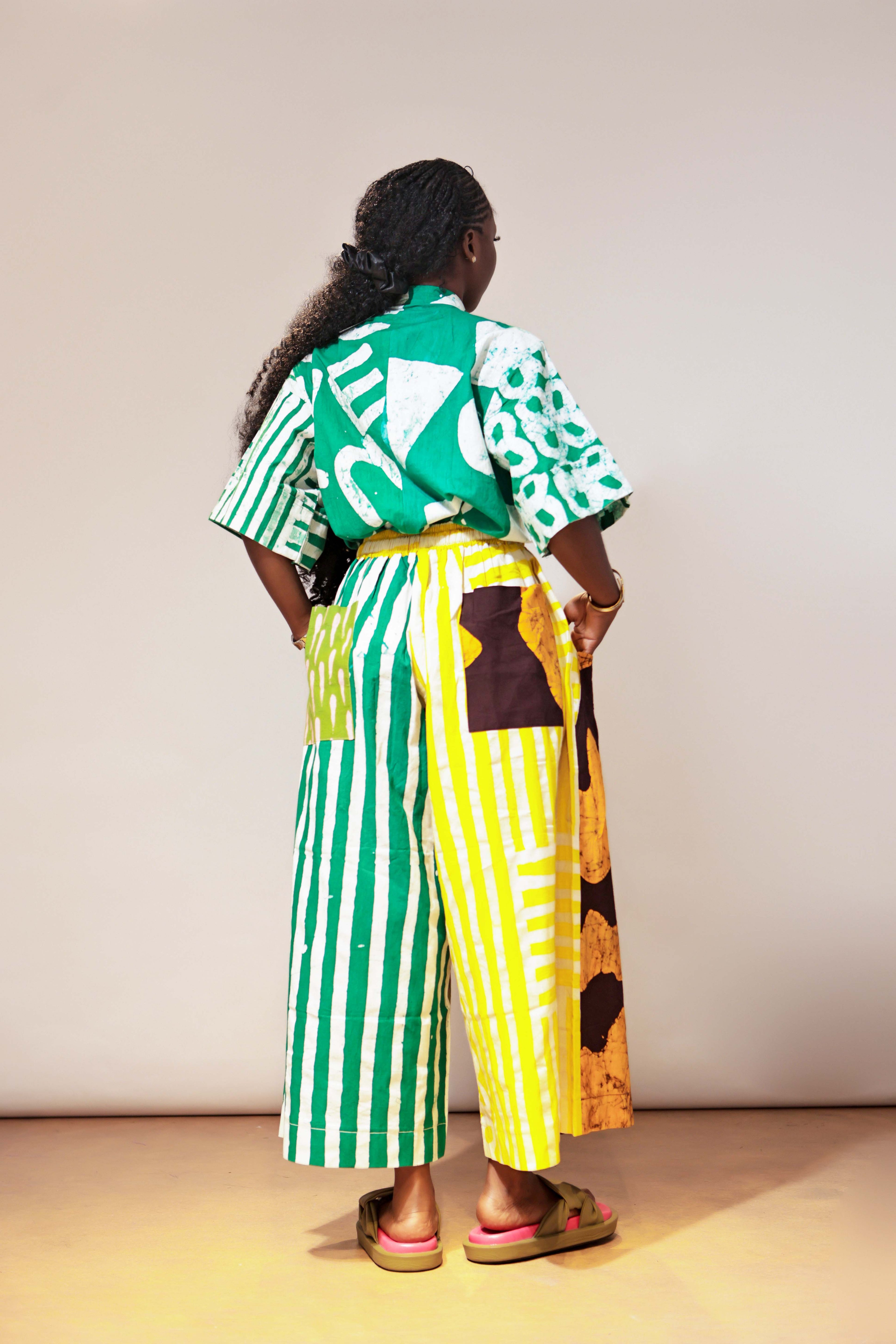 The mix Colour Kembe wild leg Culotte