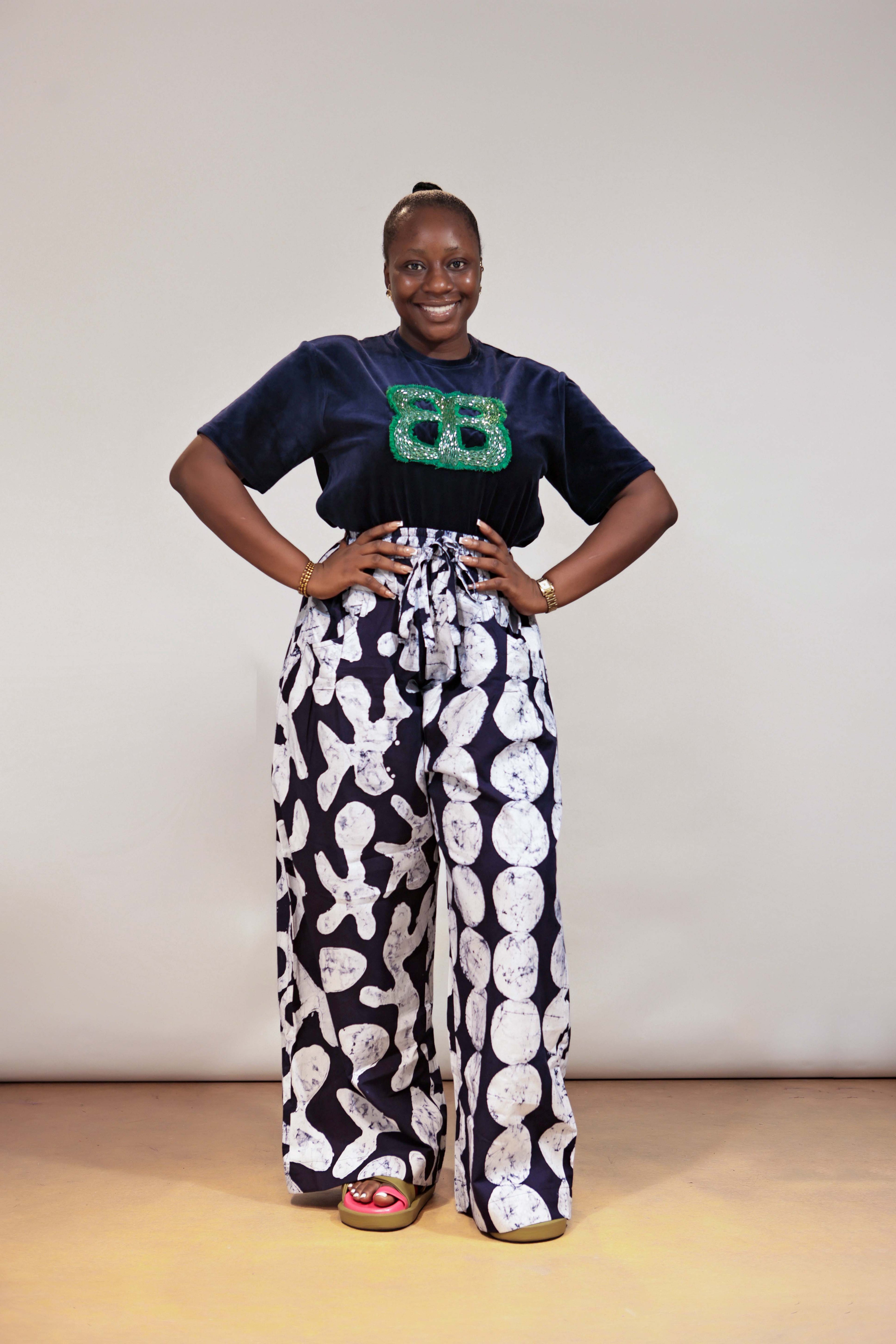 The mix Kembe wide leg pant