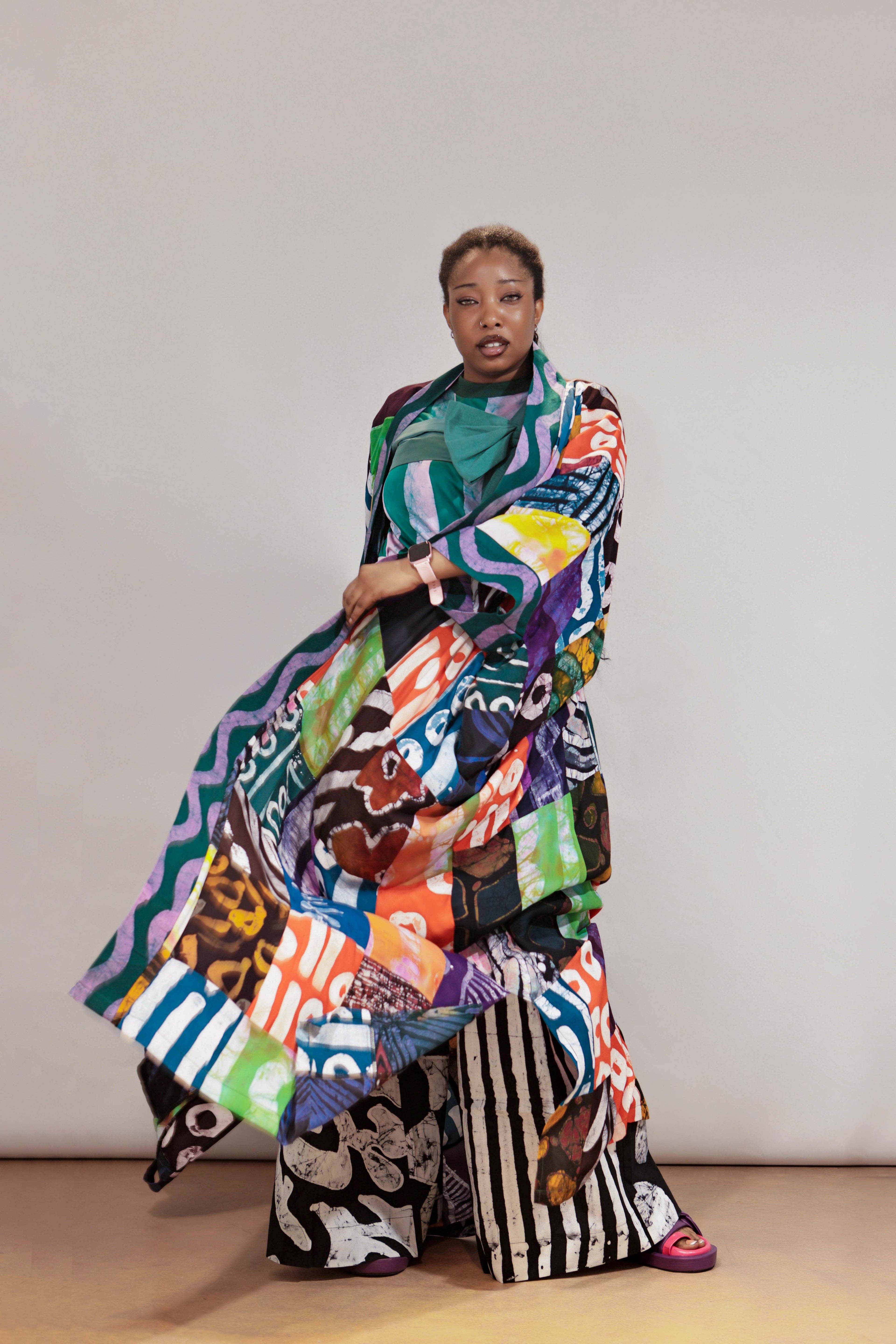 The Coat of many Colours Kimono