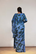The Ripple Shawl Draped Dress