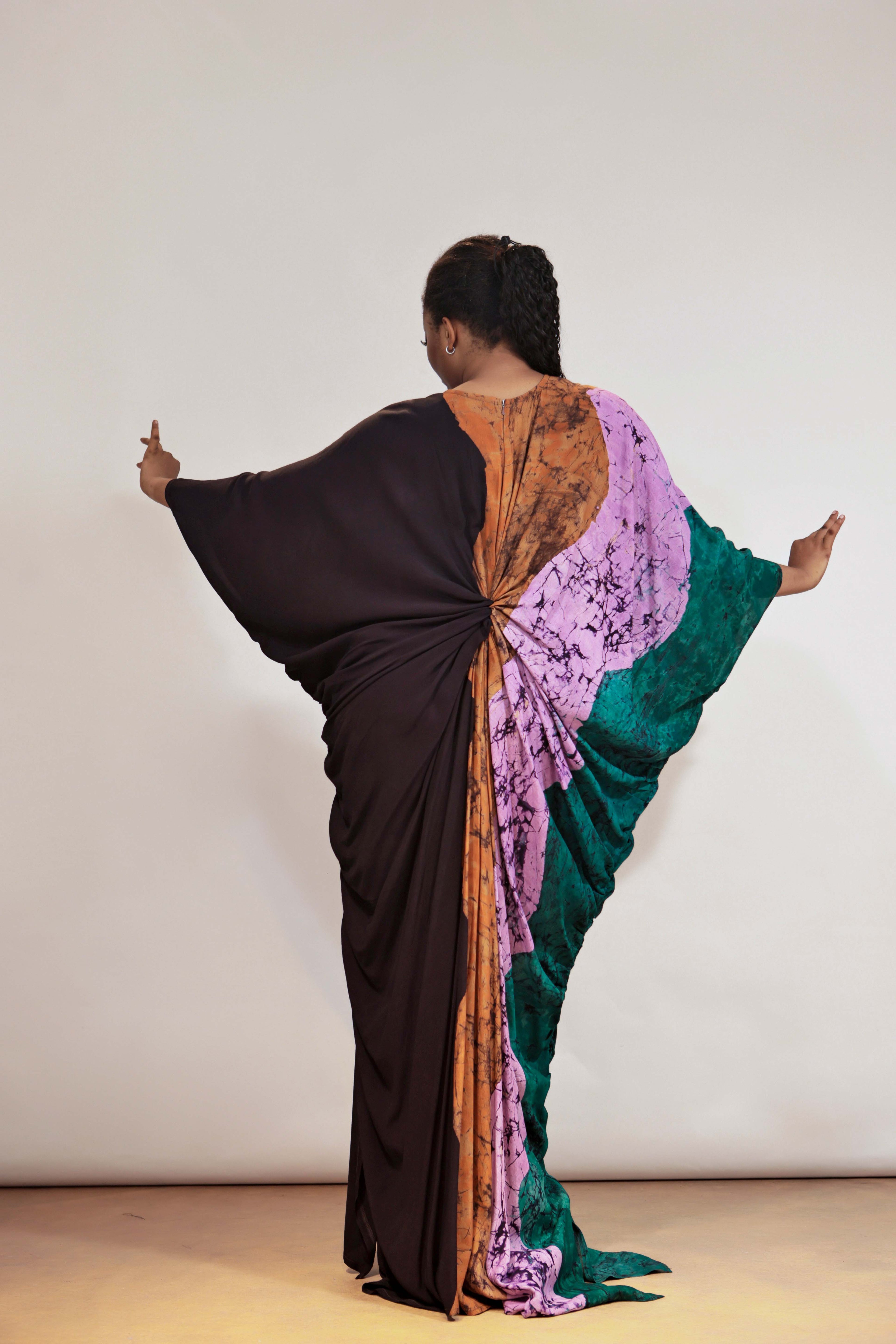 The KIISHI Dress (Brown)