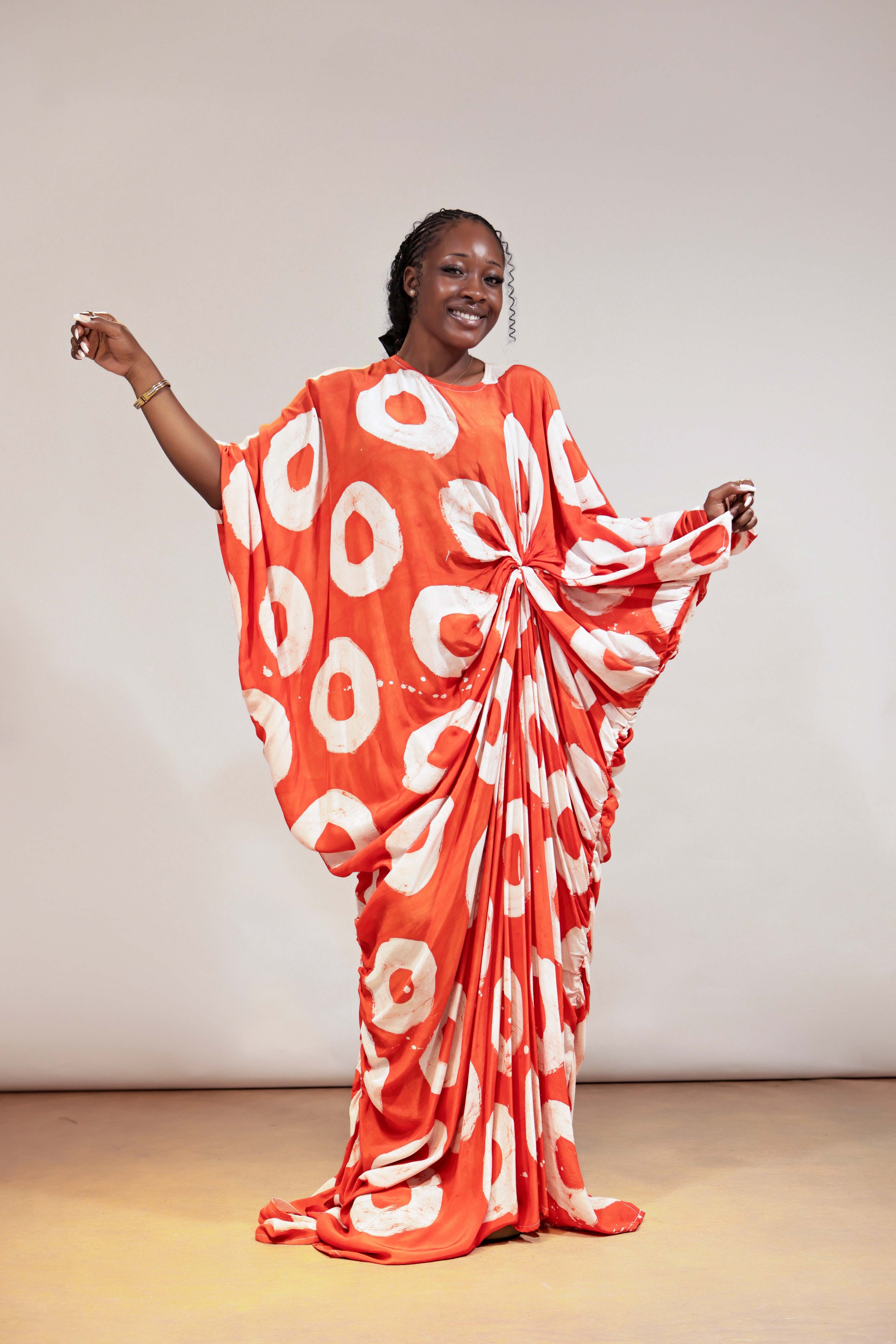 The Orange KIISHI dress