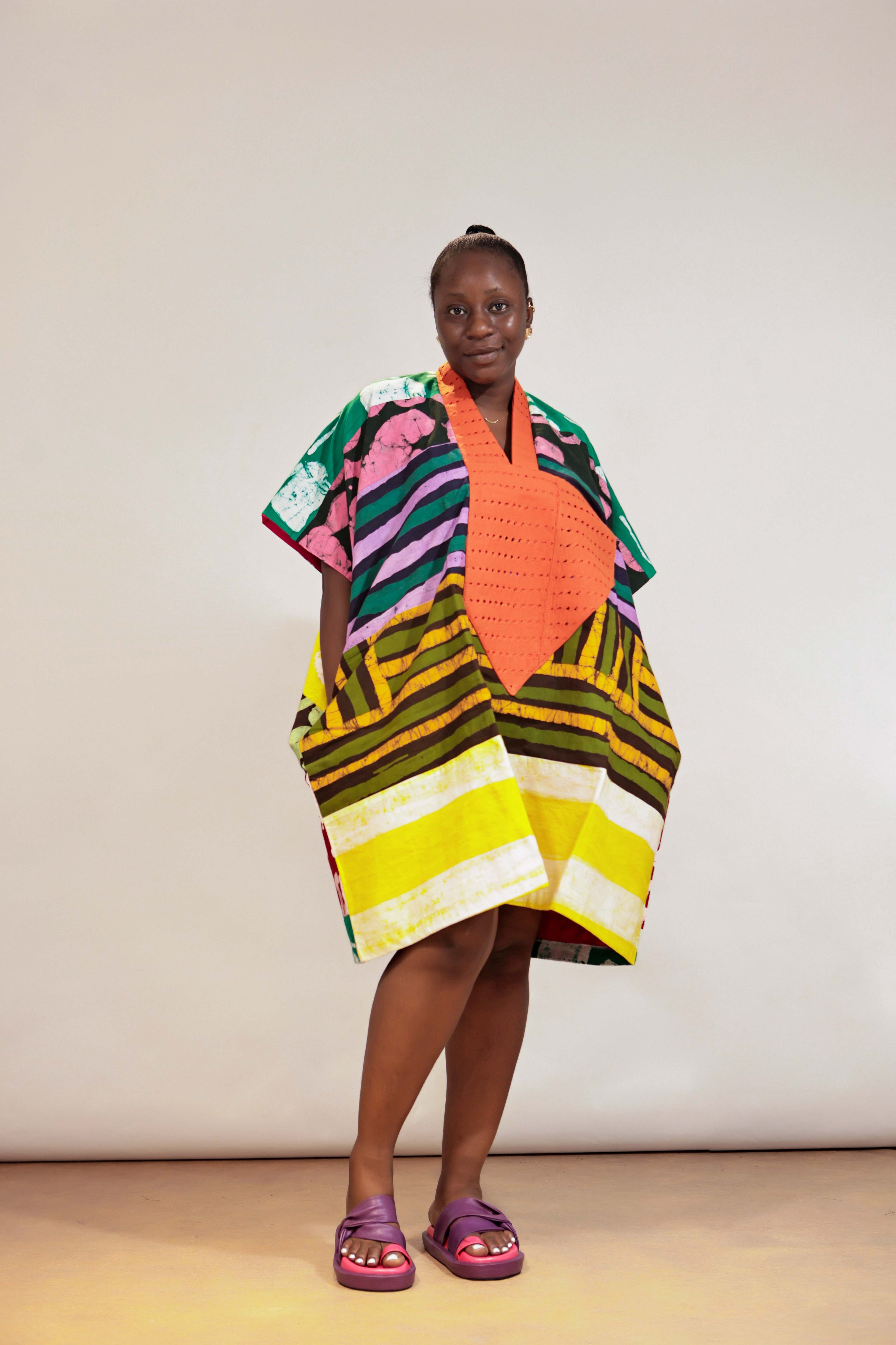 Luxe Mini Colourblock OLOLADE Agbada