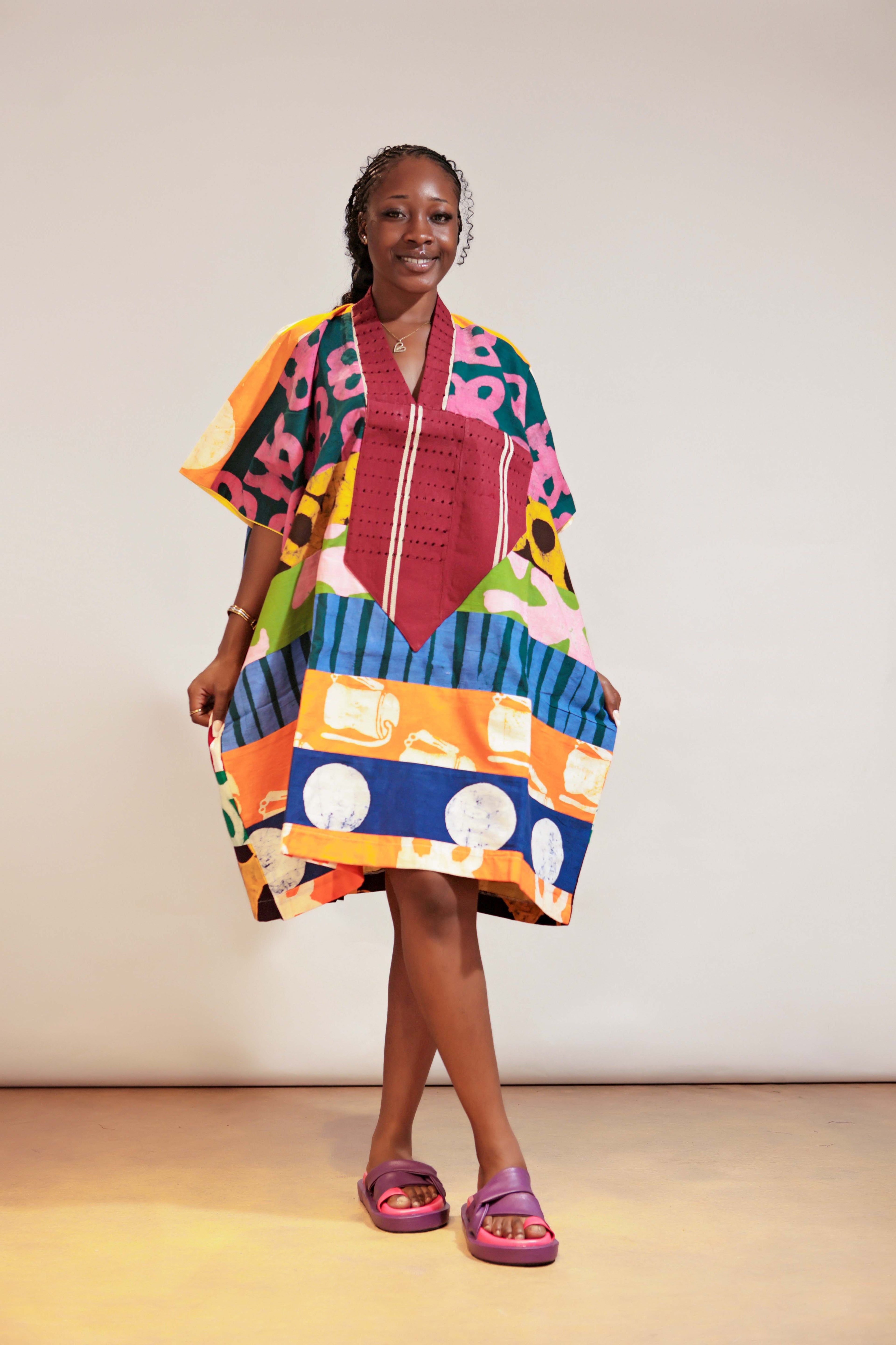Luxe Mini Colourblock OLOLADE Agbada