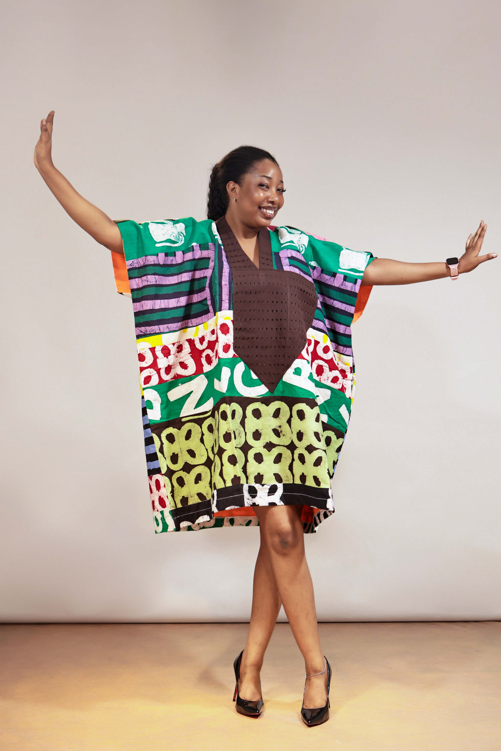 Luxe Mini Colourblock OLOLADE Agbada