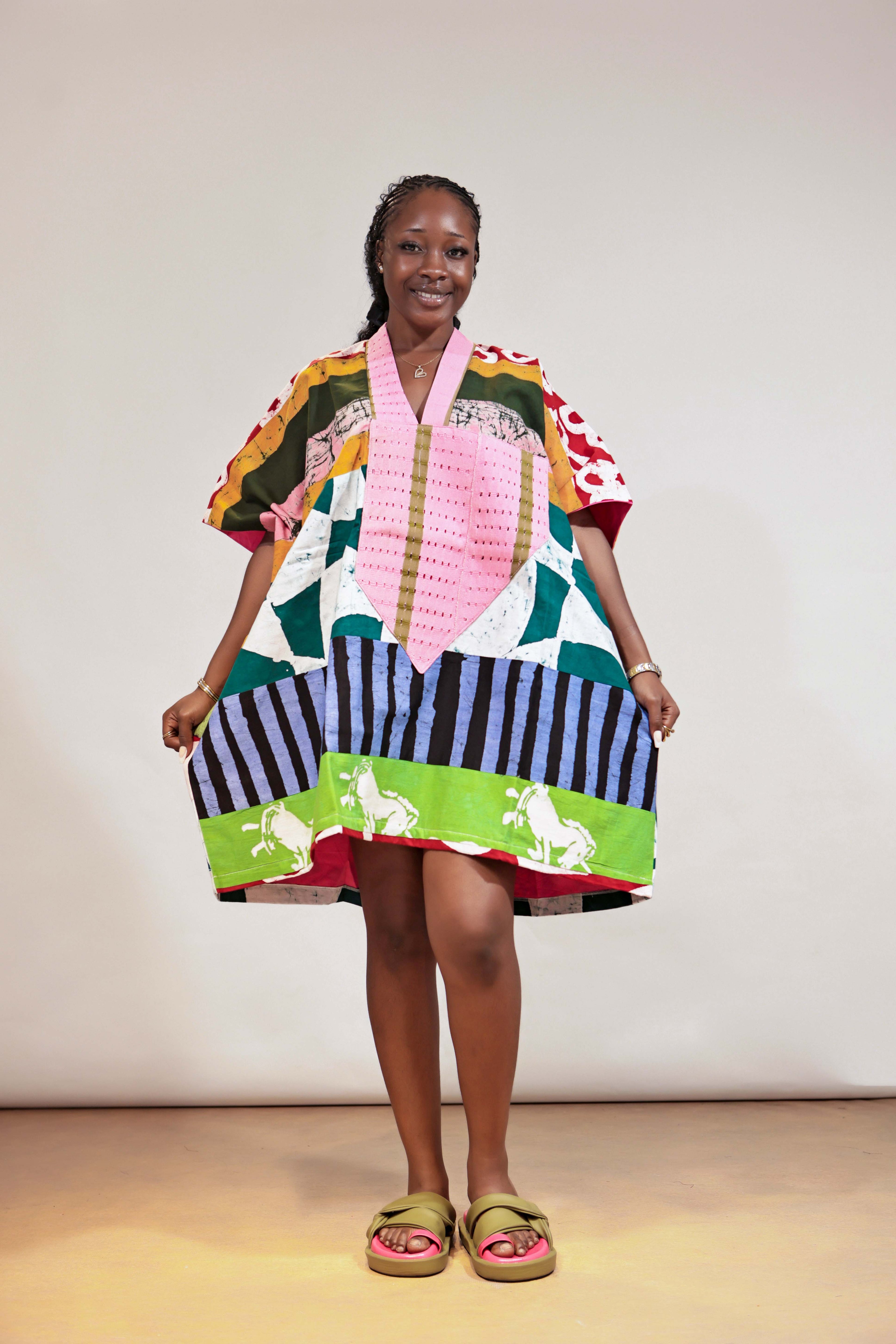 Luxe Mini Colourblock OLOLADE Agbada