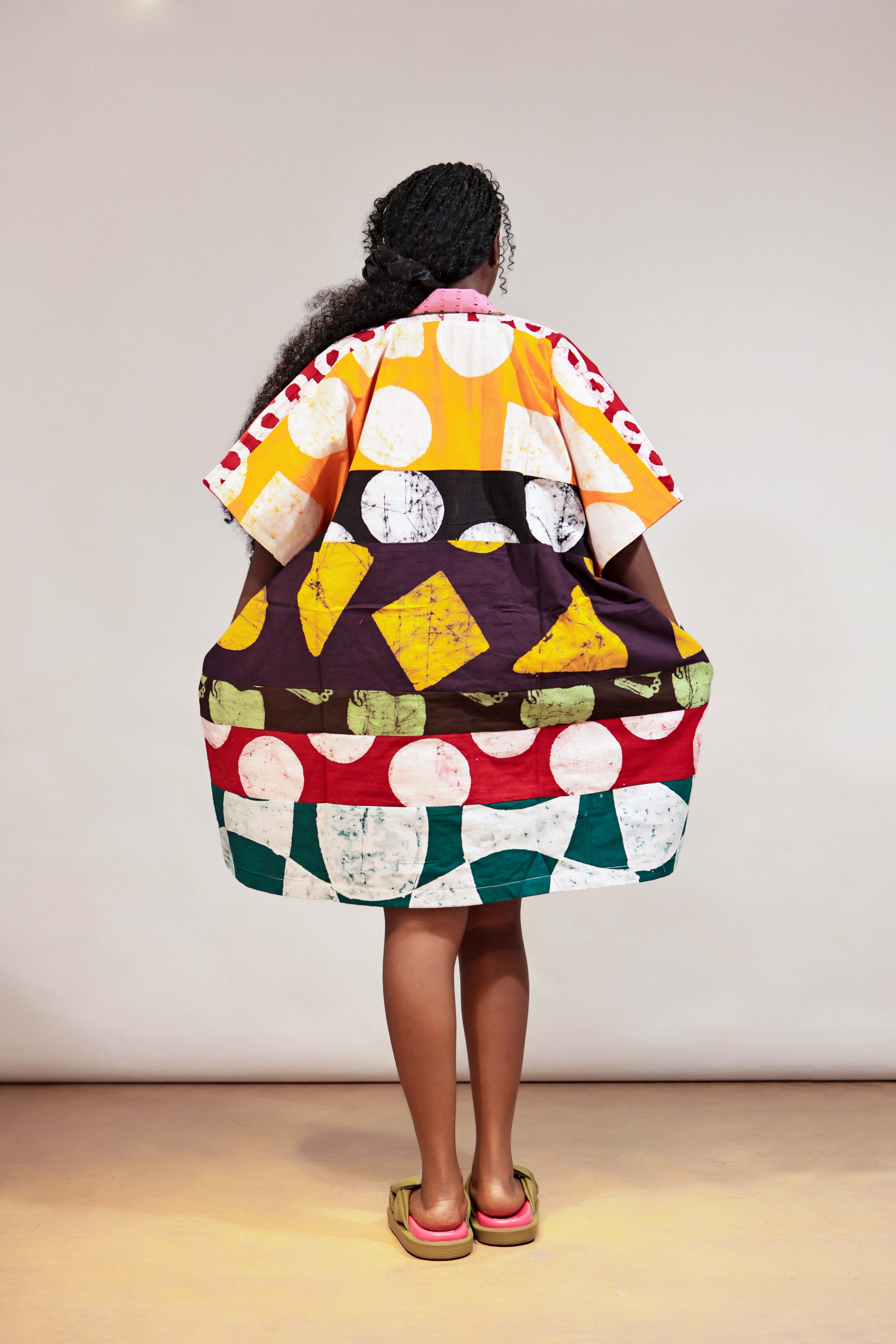 Luxe Mini Colourblock OLOLADE Agbada