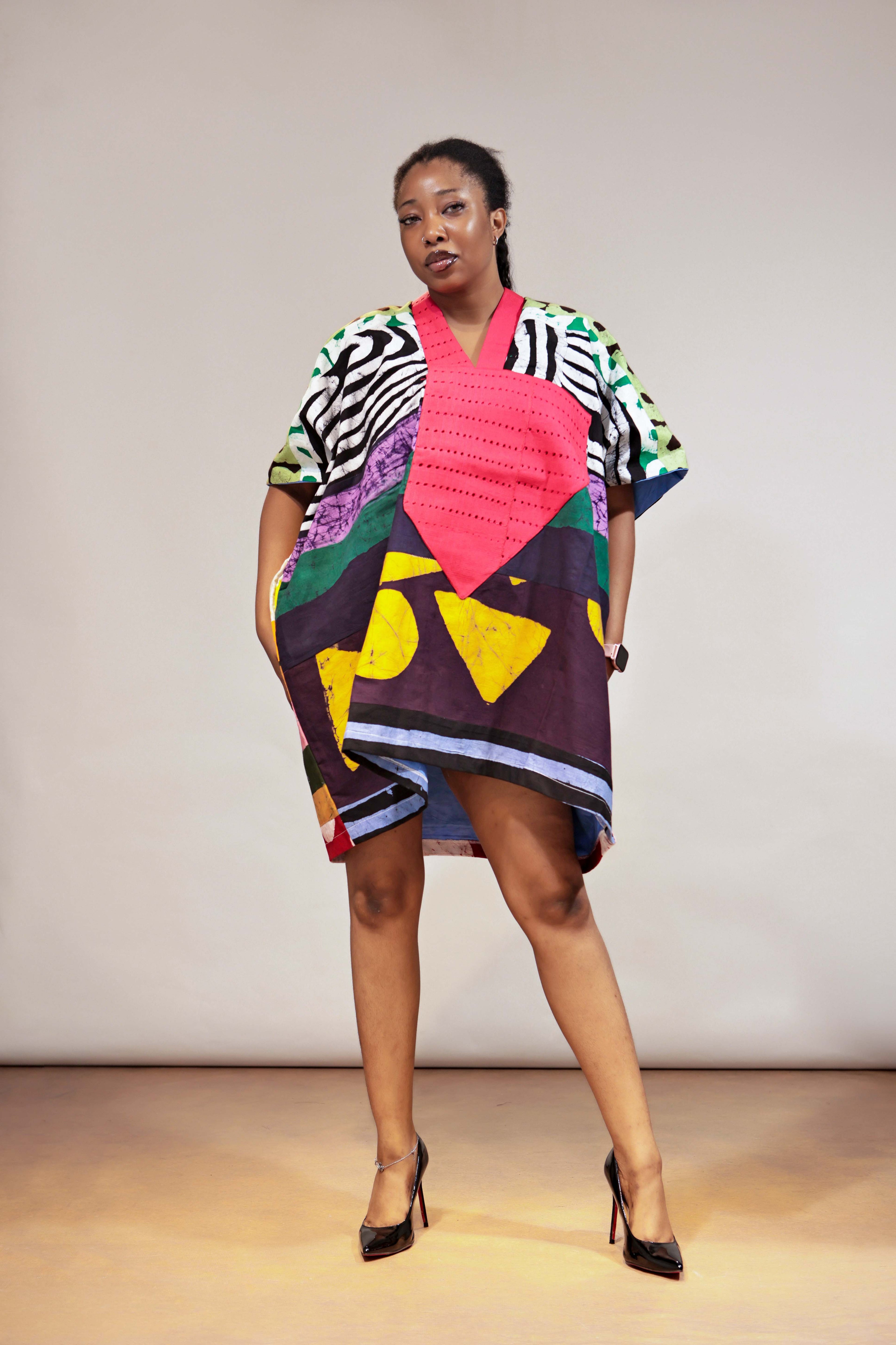 Luxe Mini Colourblock OLOLADE Agbada