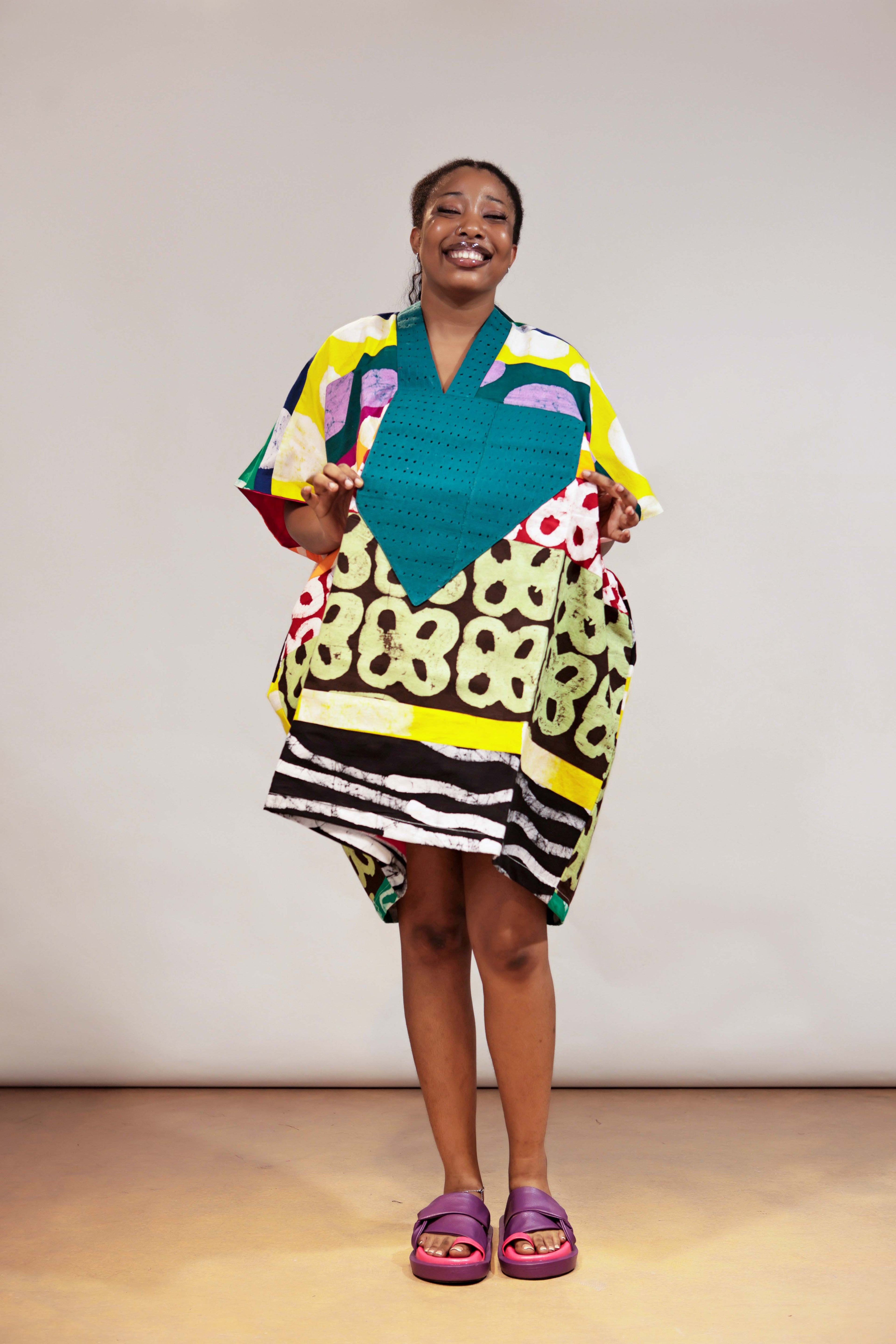Luxe Mini Colourblock OLOLADE Agbada