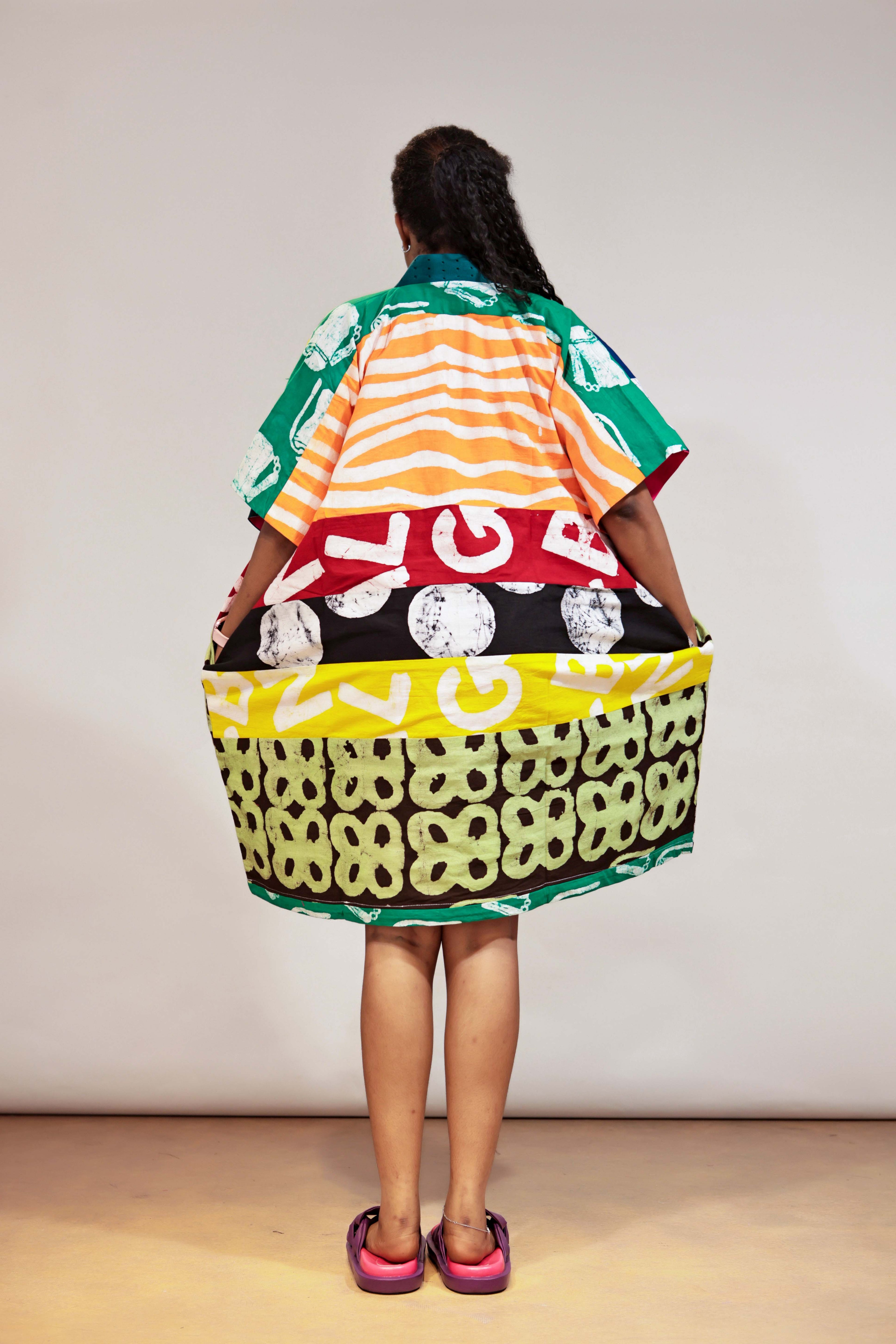 Luxe Mini Colourblock OLOLADE Agbada