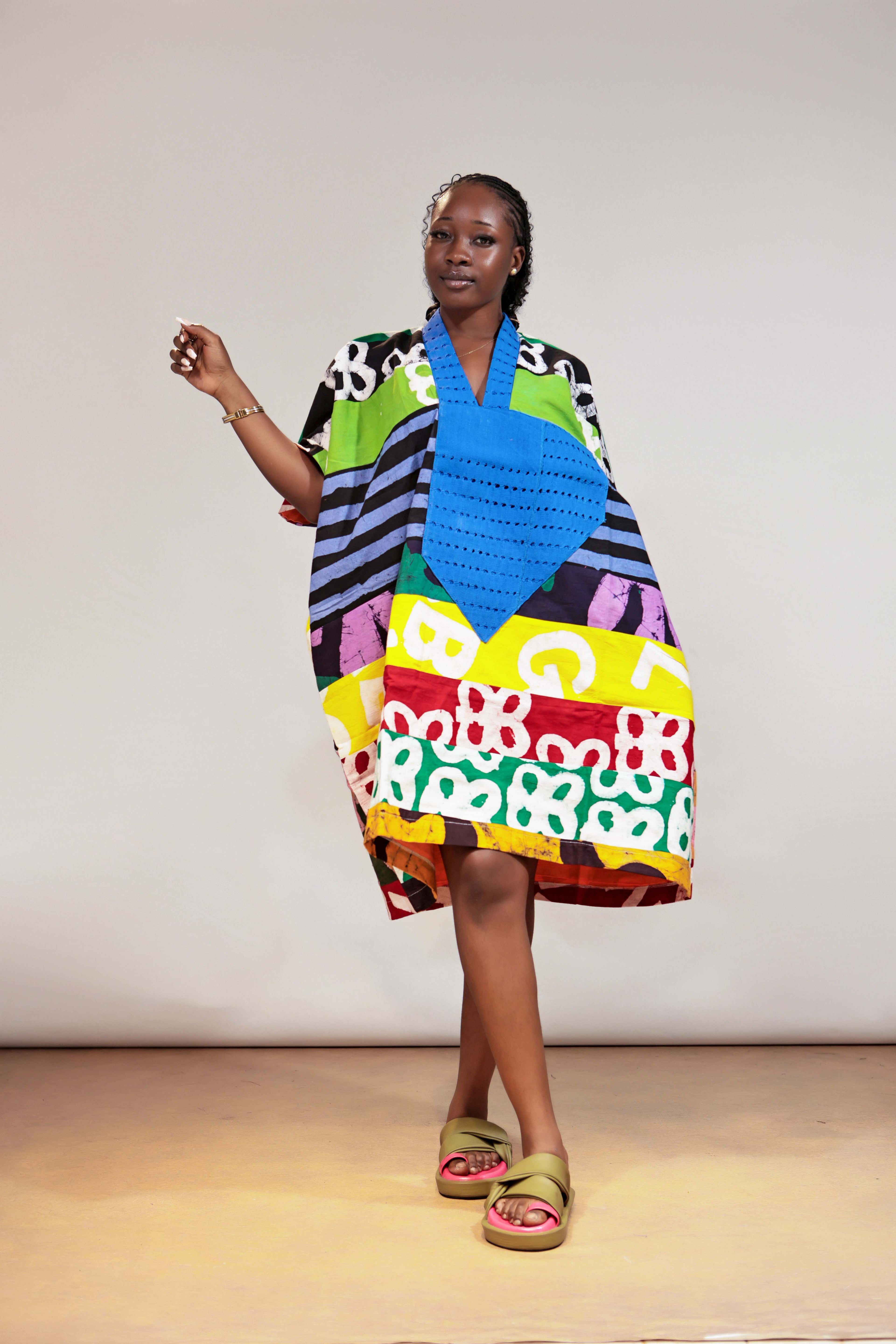 Luxe Mini Colourblock OLOLADE Agbada