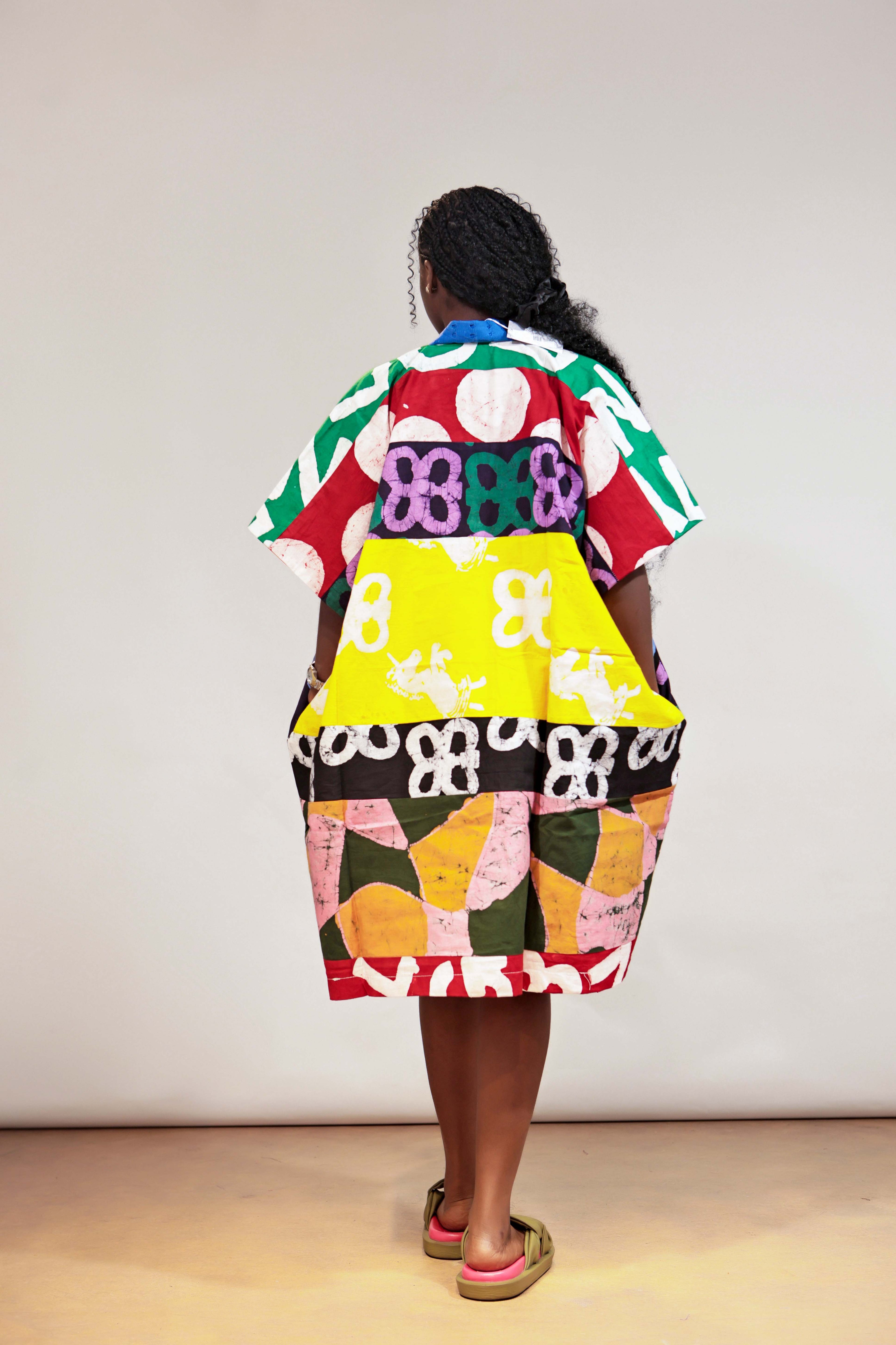 Luxe Mini Colourblock OLOLADE Agbada