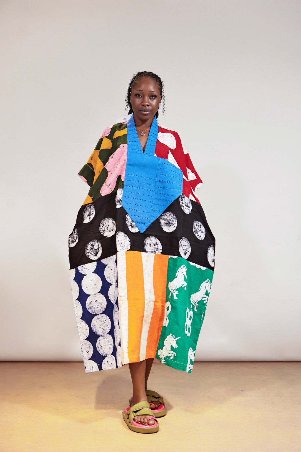 Luxe Midi Colourblock OLOLADE Agbada