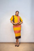 Pepper vine asooke skirt set