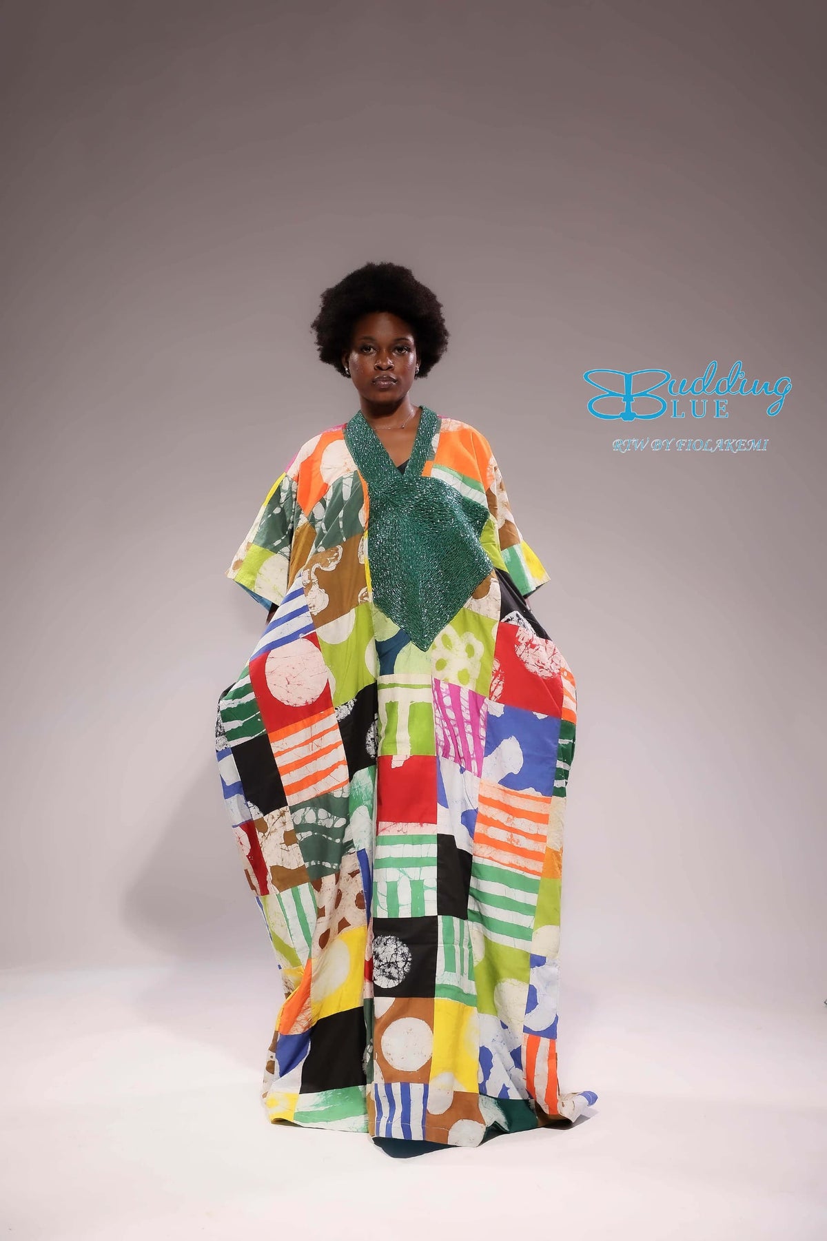 Coat of many colours beaded agbada